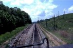 Cresting a grade north (east) of Tazewell, VA, en route to Bluefield, WV. 